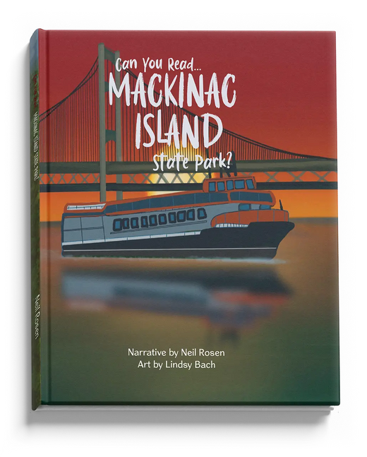 Can You Read Mackinac Island State Park? hardcover