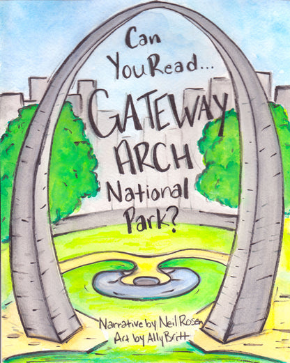Gateway Arch National Park Standart Art Print