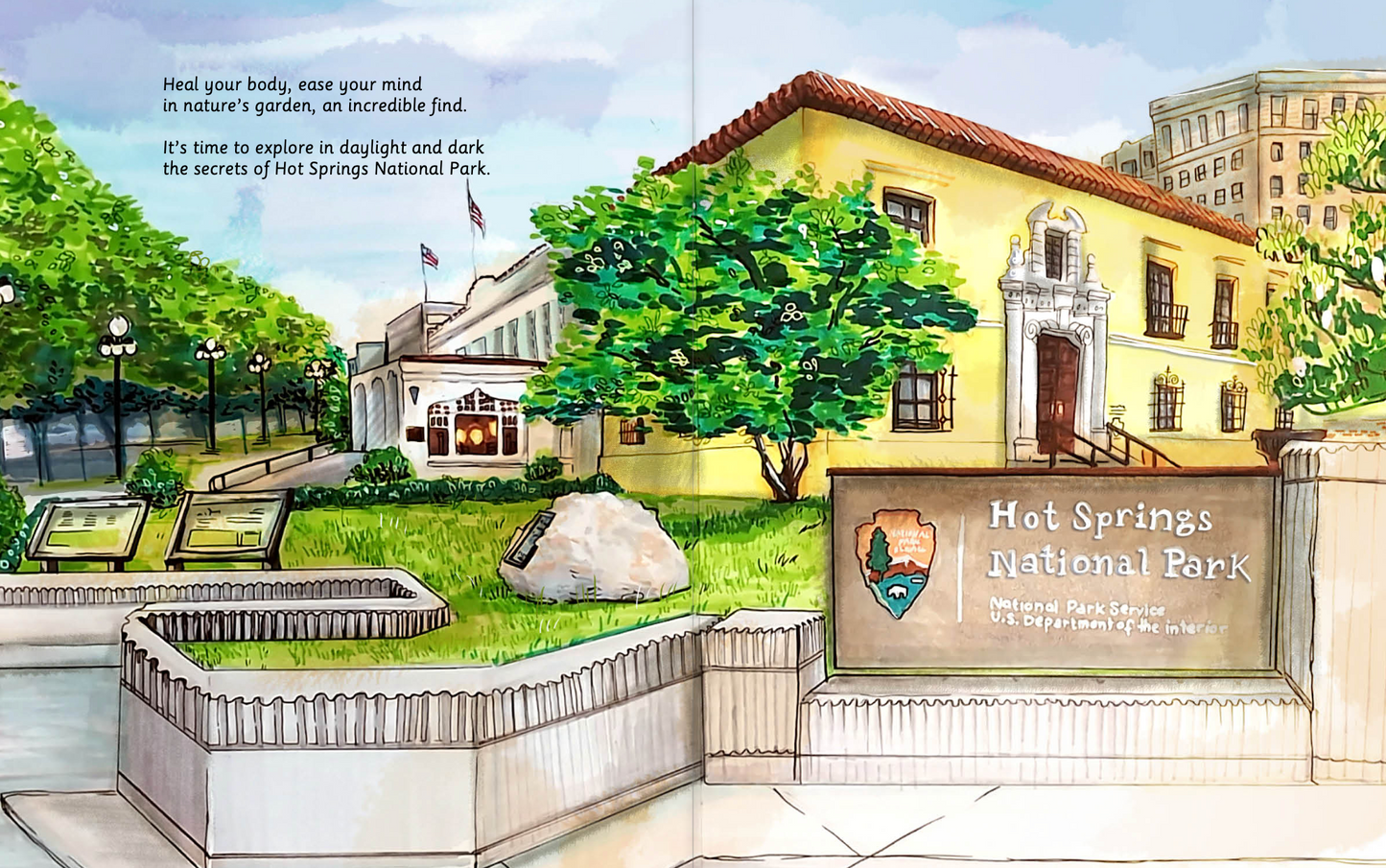 Can You Read Hot Spring National park?