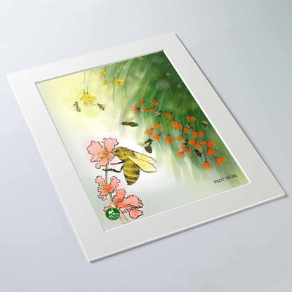 Beehives Print