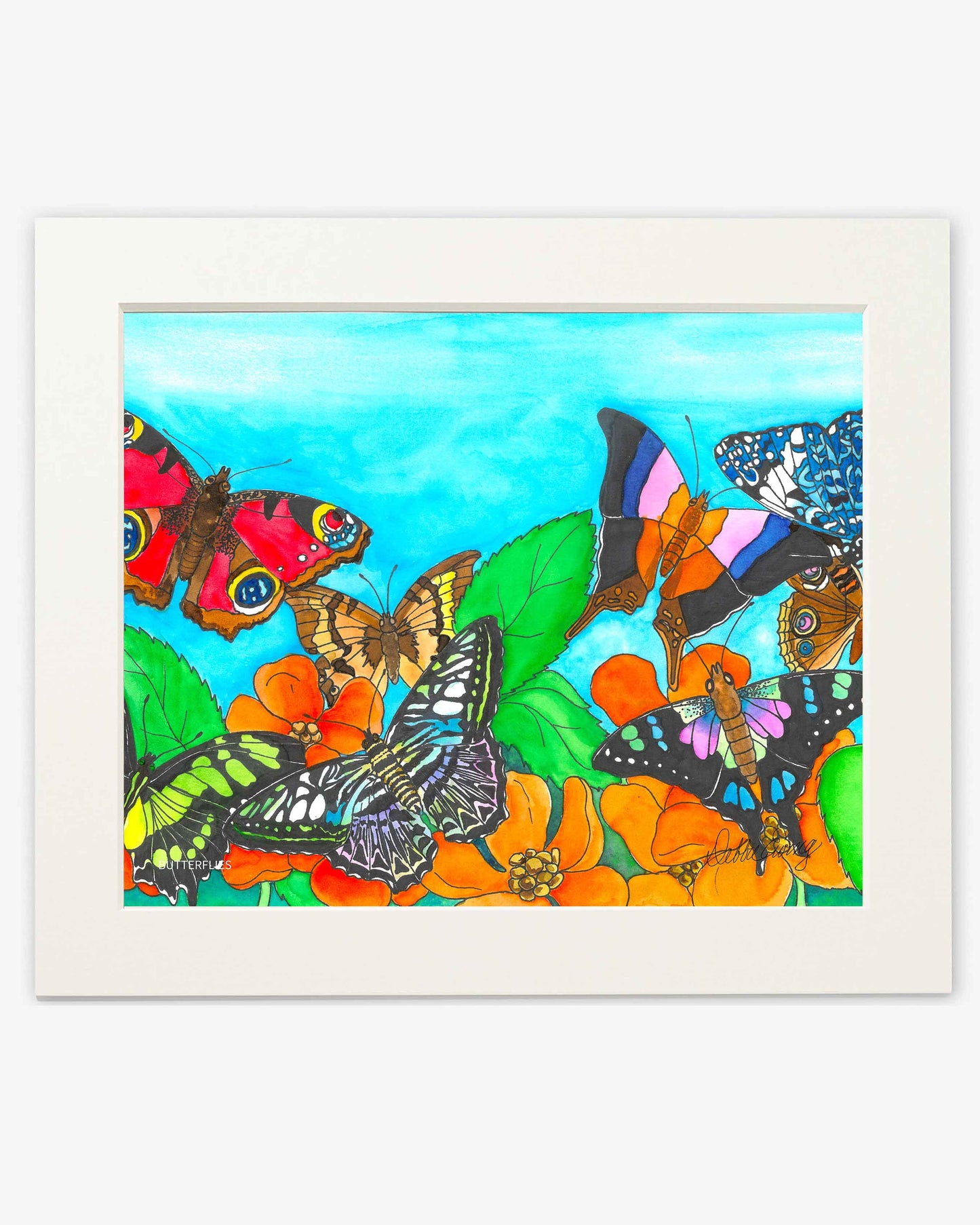 Butterflies Standard Art Print