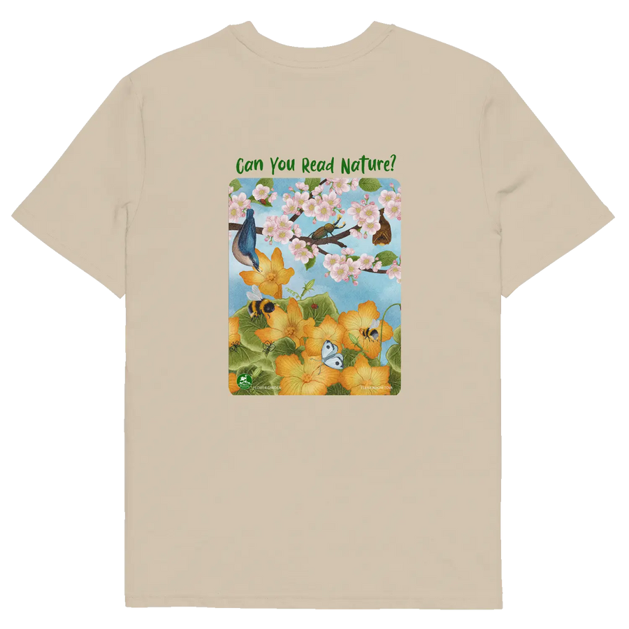 Flower Garden T-Shirt — S / Desert Dust