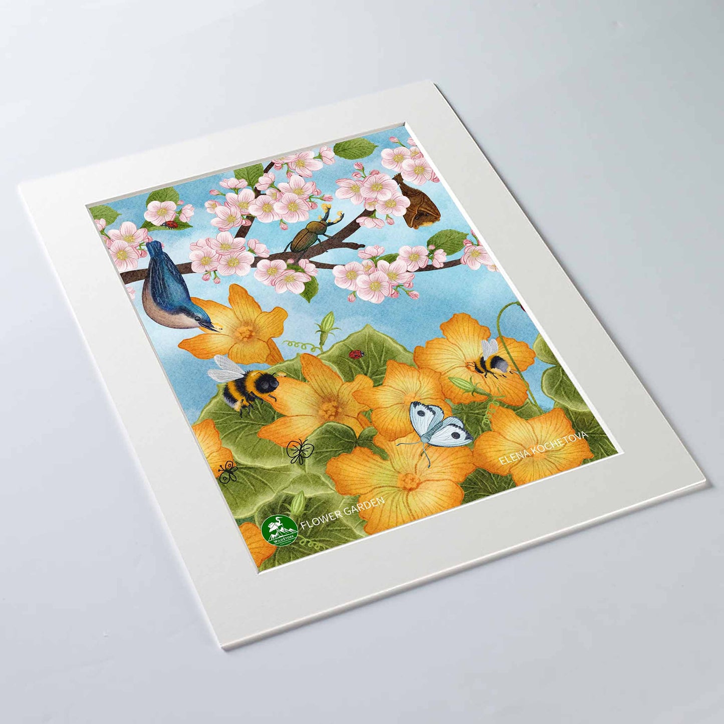 Flower Garden Print