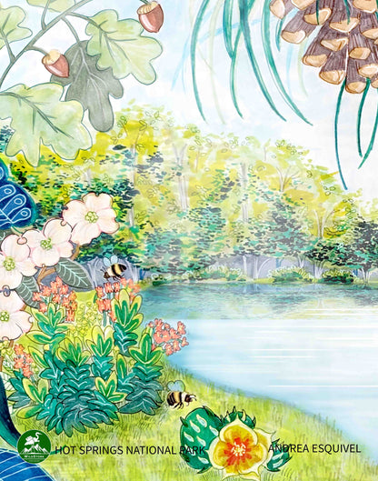 Hot Springs National Park Print