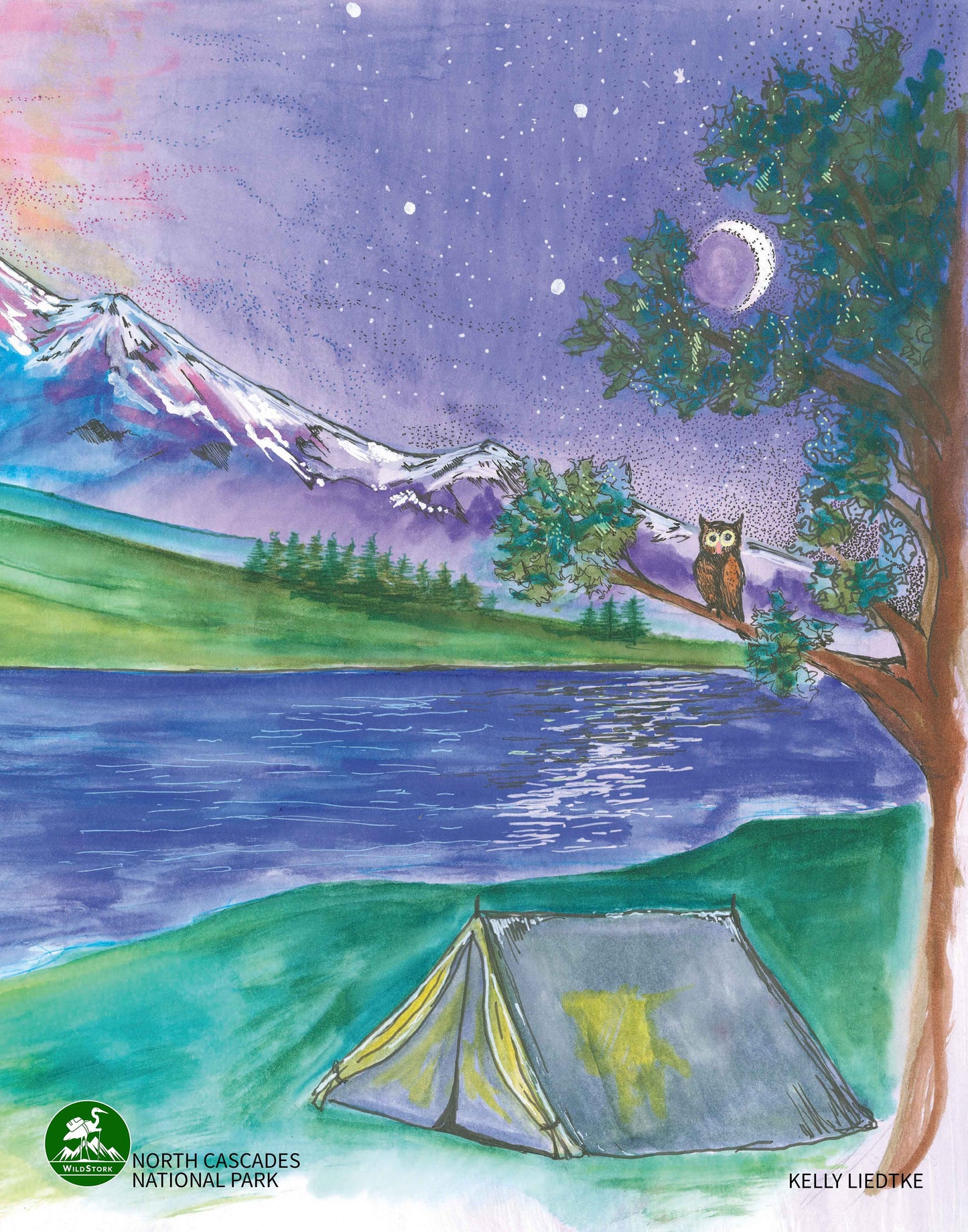 North Cascades - Standard Art Print