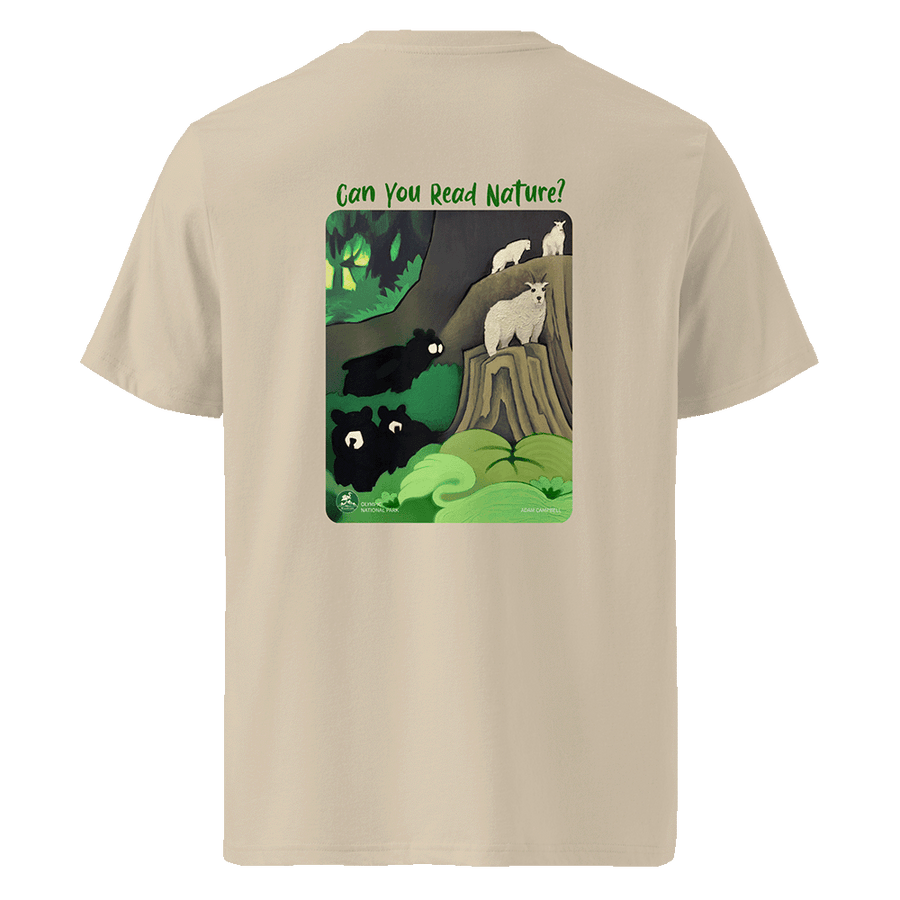 Olympic National Park T-Shirt — S / Desert Dust
