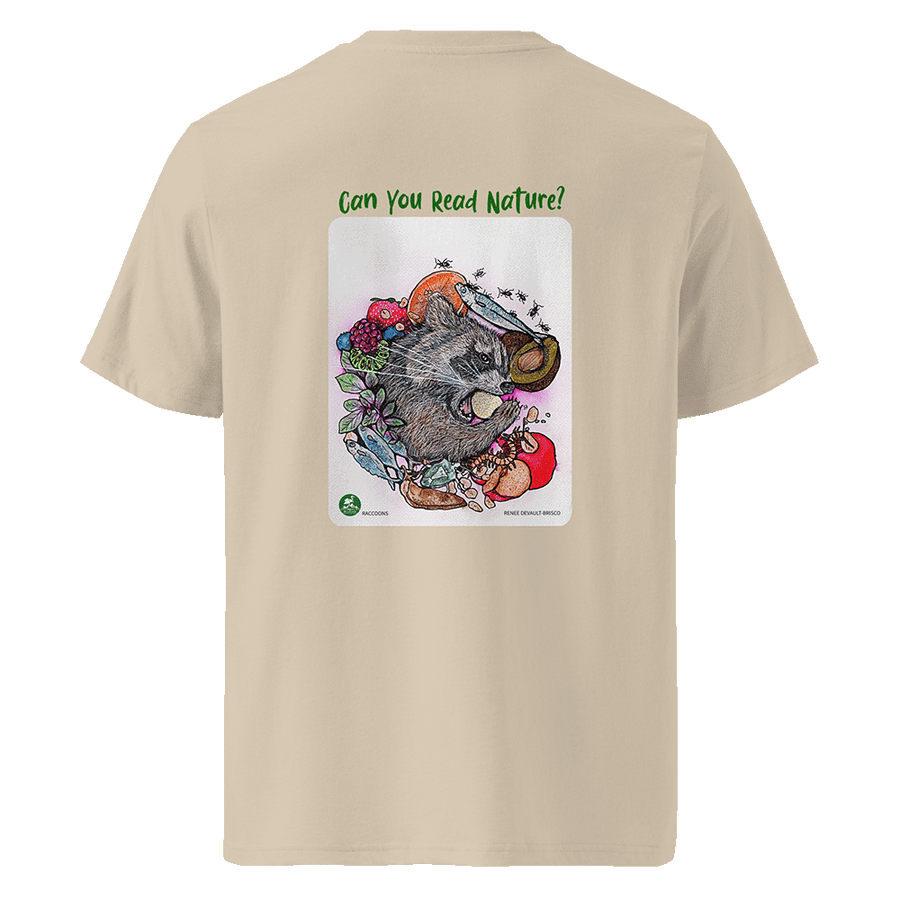 Raccoons T-Shirt — S / Desert Dust